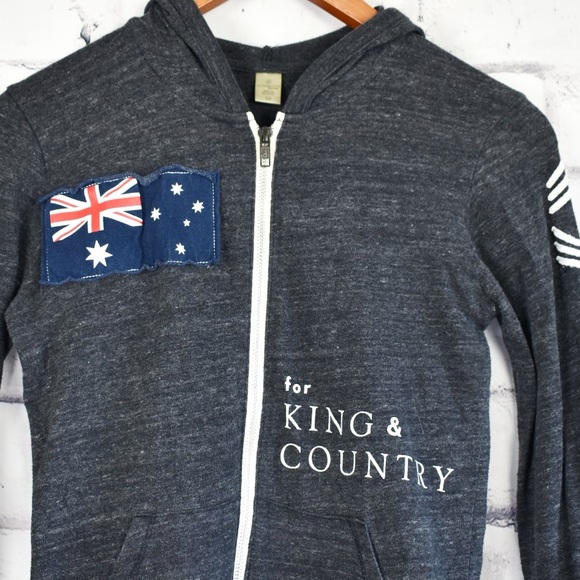 For King and Country Christian rock band lightweight zip up hoodie jacket - Picture 2 of 7